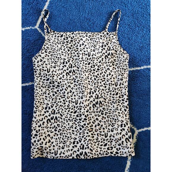 Mahina Women's Leopard Basic Top S - Picture 2 of 6